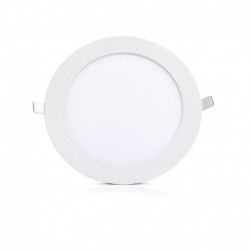 LED PLAFOND BLANC DIAM 180 ROND 12 Watt 3000°K