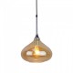 Suspension Douille E27 Modern Glass Ambre