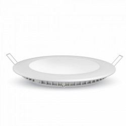 LED PLAFOND BLANC DIAM 120 ROND 12 Watt 3000°K