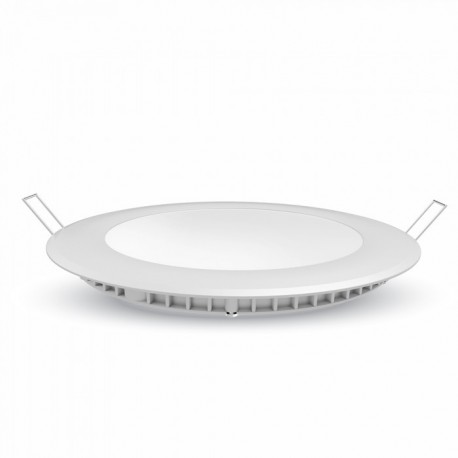 LED PLAFOND BLANC DIAM 120 ROND 12 Watt 3000°K