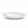 Plafonnier LED BLANC Ø 225 ROND 18 Watt 3000°K - Fin de série - Ni repris Ni échangé 