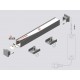 Profile LED Fin10 Alu Anodise 2000mm