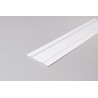 Couvercle Profile LED Mur Alu Blanc 2000mm