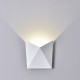 Applique murale LED 5W - IP65 - Pyramide - Blanc - 4000°K