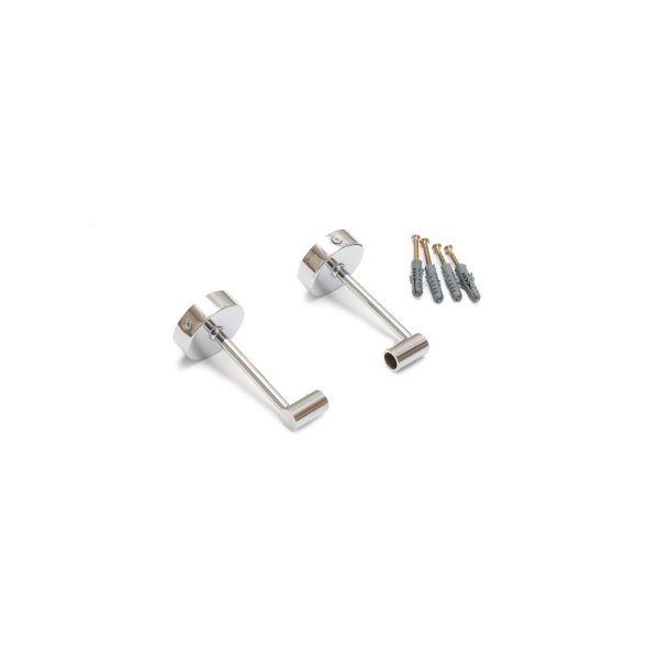 Support de montage Double 100mm avec cache Profilé LED Tube