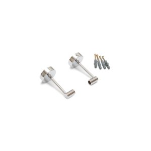 Support de montage Double 100mm avec cache Profilé LED Tube