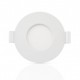 Plafonnier LED BLANC Ø 128 ROND 6 Watt 4000°K