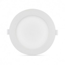 Plafonnier LED BLANC Ø 170 ROND 12 Watt 3000°K PC