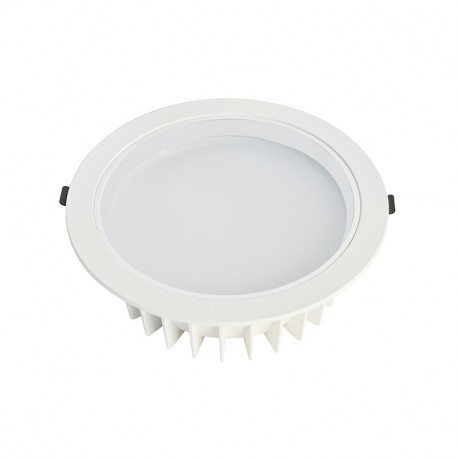 Plafonnier LED BLANC Ø 230 ROND 28 Watt 3000°K