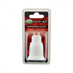 ADAPTATEUR DE DOUILLE GU10 POUR E27