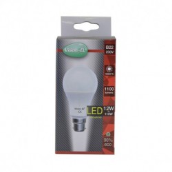 LED 12 WATT BULB B22 4000°K BOITE