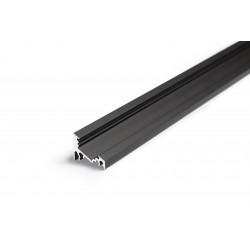 Profile LED Angle 30 / 60 ALU Noir 1000mm