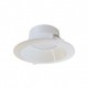 Plafonnier LED BLANC Ø 230 ROND Basse luminance 25 Watt 6000°K