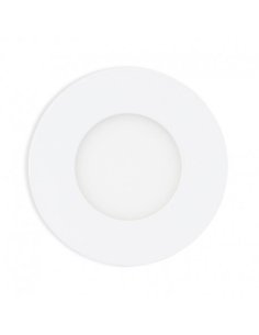 LED PLAFOND BLANC DIAM 85 ROND 3 Watt 6000°K 2