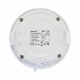 Plafonnier LED BLANC Ø 120 ROND 6 Watt 6000°K