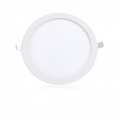 Plafonnier LED PVC BLANC Ø 300 ROND 18 Watt 3000°K