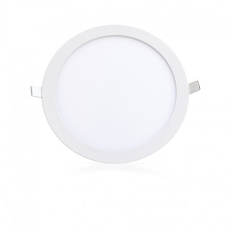 Plafonnier LED PVC BLANC Ø 300 ROND 18 Watt 3000°K