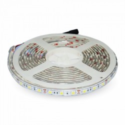 BANDE LED 12V - SMD5050 - 60LEDs/m 10W/m 6000°K 5m 1000Lumens/m - IP65 - Fin de série - Ni repris Ni échangé 