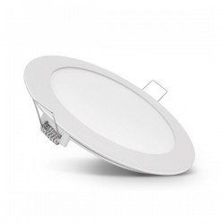 Plafonnier LED BLANC Ø 300 ROND 24 Watt 6000°K 1920Lm - Fin de série - Ni repris Ni échangé