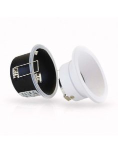 SUPPORT DE SPOT BBC basse luminance Rond Etanche BLANC Ø85 x 75 mm IP65 2