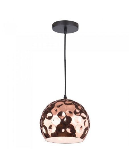 Suspension Douille E27 Or Rose