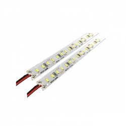 BARRE LED 12V - SMD4014 - 144LEDs/m 18W 3000°K 1m 1700Lumens - IP20 (x2) - Fin de série - Ni repris Ni échangé 