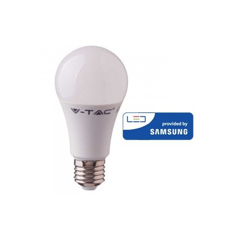 LED 9 WATT BULB E27 4000°K chip SAMSUNG