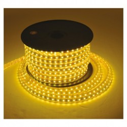 Bobine LED 5050 230V 20m IP65 8W/m 2300°K