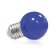 Ampoule LED 1  WATT BULB E27 BLEU BLISTER 