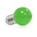 Ampoule LED 1  WATT BULB E27 VERT BLISTER