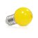 Ampoule LED 1  WATT BULB E27 JAUNE BLISTER