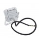 PROJECTEUR LED Plat Blanc Epistar 170-265V 10 WATT IP65 6000°K