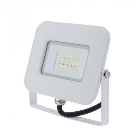 PROJECTEUR LED Plat Blanc Epistar 170-265V 20 WATT IP65 4000°K