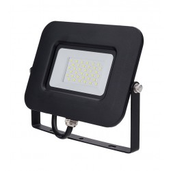 PROJECTEUR LED Plat Noir Epistar 170-265V 30 WATT IP65 6000°K