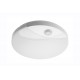 Plafonnier LED Ø250MM 16 W 230 V BLANC 4000°K + SENSOR IR IP44 CLAS 2