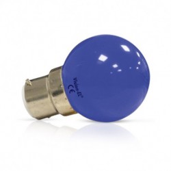 Ampoule LED 1 WATT BULB B22 BLEUE BOITE