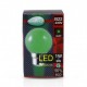 Ampoule LED 1 WATT BULB B22 VERTE BOITE