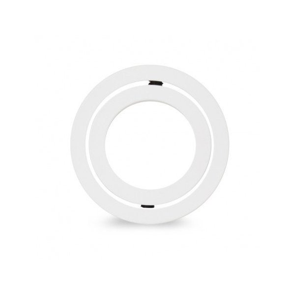 Support de Spot GU10 Saillie - Cylindre Blanc Basse Luminance