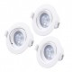 SPOT LED SMD ORIENTABLE 5W 3000°K (boîte de 3)