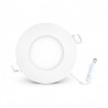 Plafonnier LED BLANC Ø 85 ROND 3 Watt 3000°K