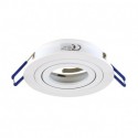 SUPPORT DE SPOT ROND Blanc 92 mm