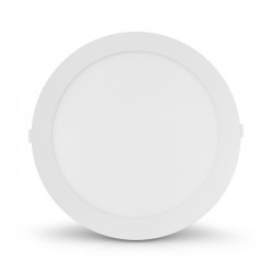 Plafonnier LED BLANC Ø 300 ROND 24 Watt 3000°K