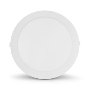 Plafonnier LED BLANC Ø 300 ROND 24 Watt 3000°K