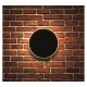 Applique murale LED 10W - Rond - Gris Anthracite - 3000°K - IP54