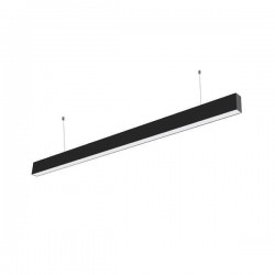 Linéaire LED INTEGREES suspendu Noir 40W 1200 mm 4000°K - Fin de série - Ni repris Ni échangé