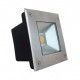 Spot LED COB encastre sol 3W - IP67 - Carré - Finition Inox 304 - 3000°K