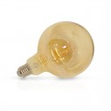 Ampoule LED COB Globe E27 G125 Filament Spirale 4W 2700°K Golden Boite