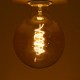 Ampoule LED COB Globe E27 G125 Filament Spirale 4W 2700°K Golden Boite