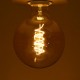 Ampoule LED COB Globe E27 G125 Filament Spirale 4W 2700°K Golden Boite