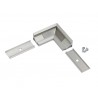 Connecteur L 90° Profile LED Angle 30/60 Noir